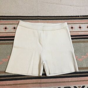 Jacquemus 36 women’s small sand beige knit high waist short very stretchy